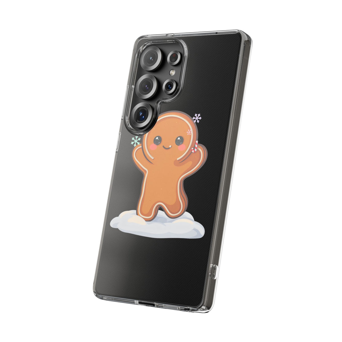 Kawaii Gingerbread Phone Case for Cozy Holiday Fans