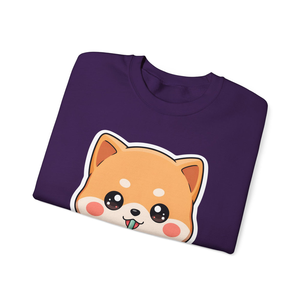 Kawaii Shiba Inu Bubble Tea Sweatshirt, Cute Dog Gift