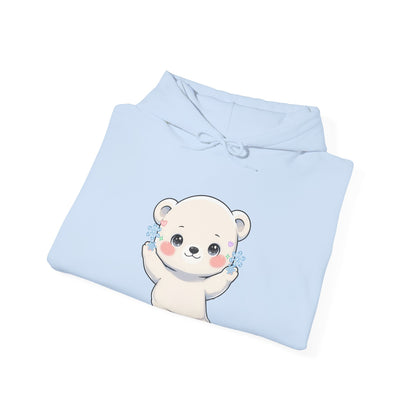 Kawaii Polar Bear Hoodie for Cute Winter Style