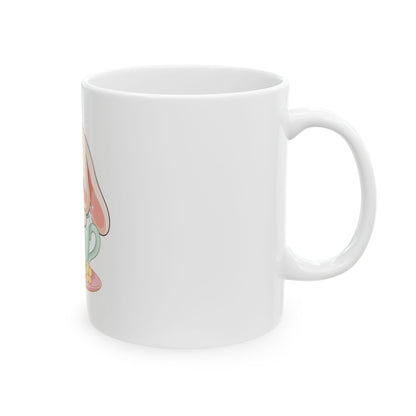 Kawaii Bunny Ceramic Mug for Sweet Desk Moments