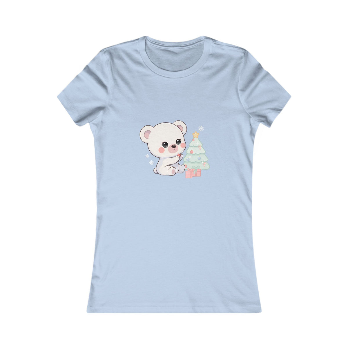 Cute Christmas Polar Bear Women's Tee