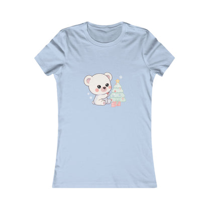 Cute Christmas Polar Bear Women's Tee