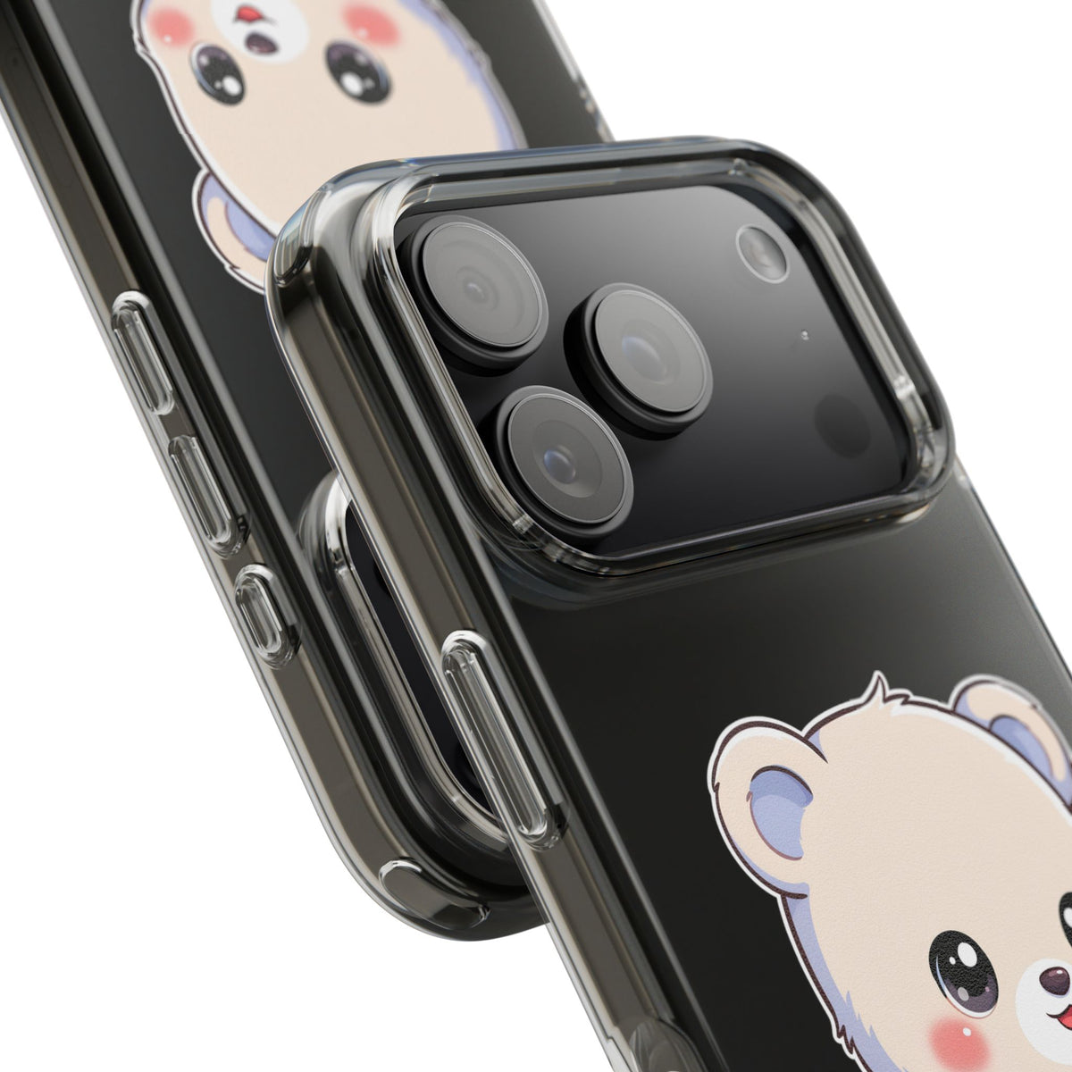 Kawaii Polar Bear Phone Case, Cute Winter Gift