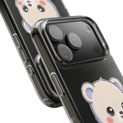 Kawaii Polar Bear Phone Case, Cute Winter Gift