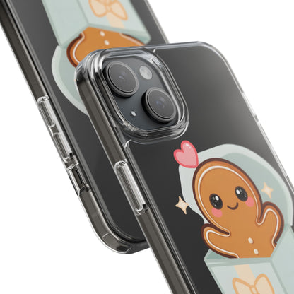 Gingerbread Man Phone Case – Kawaii Holiday Gift