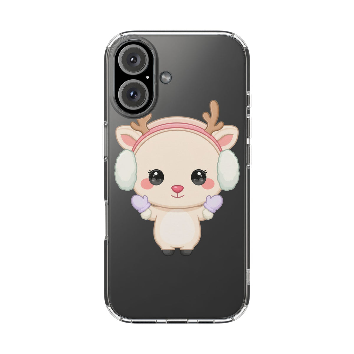 Kawaii Reindeer Phone Case for Cozy Cute Style