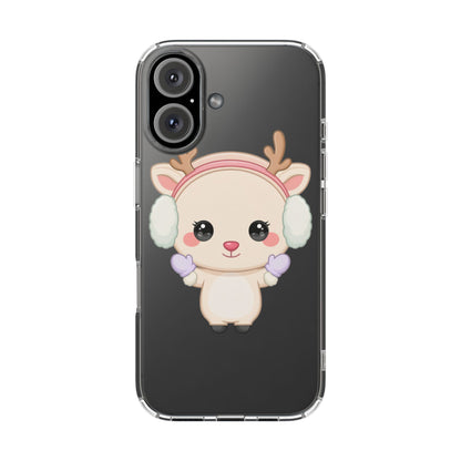 Kawaii Reindeer Phone Case for Cozy Cute Style