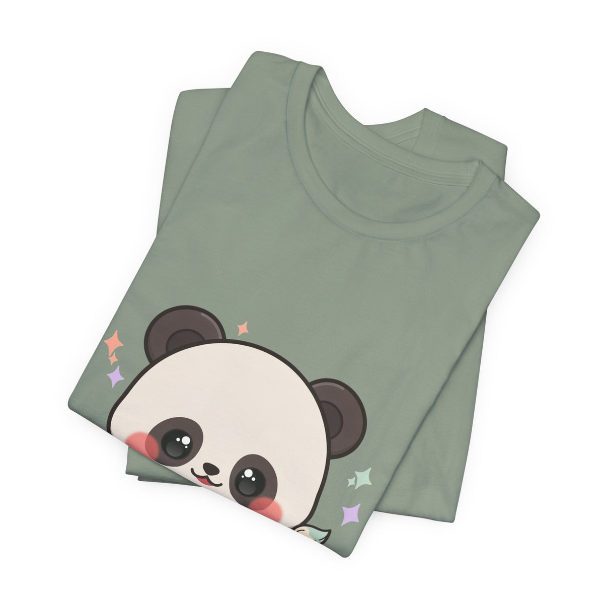 Kawaii Panda Artist T-Shirt for Creative Panda Fans