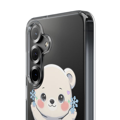 Kawaii Polar Bear Phone Case for a Cozy Winter Gift
