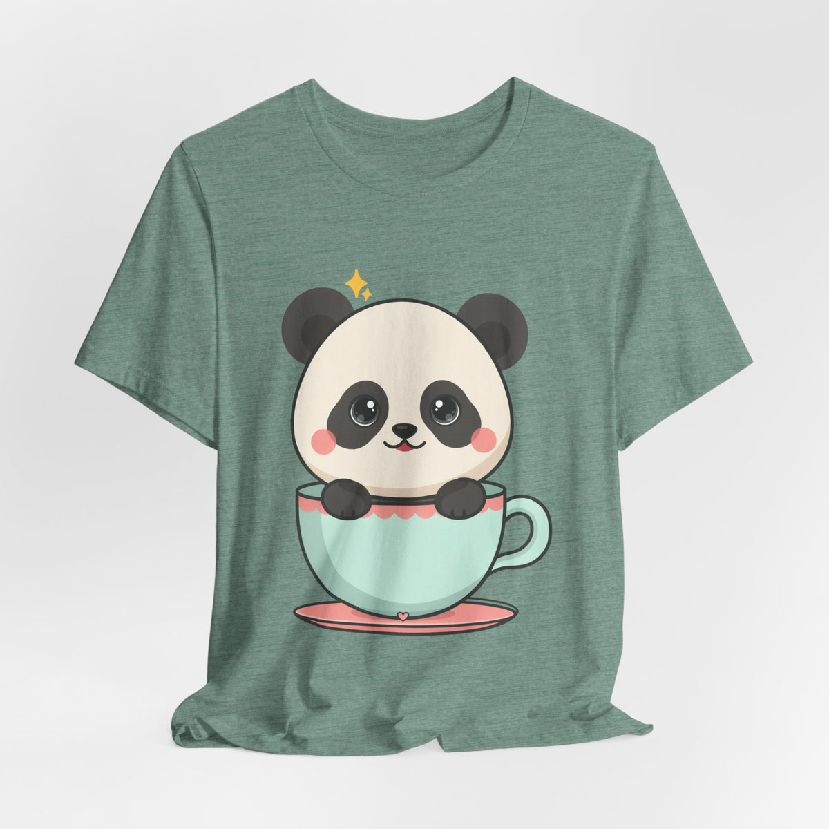 Kawaii Panda T-Shirt, Cute Teacup Panda Tee