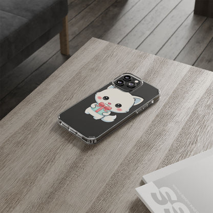 Kawaii Arctic Fox Phone Case with Gift