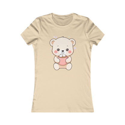 Kawaii Polar Bear Cocoa Tee for Cozy Cute Style
