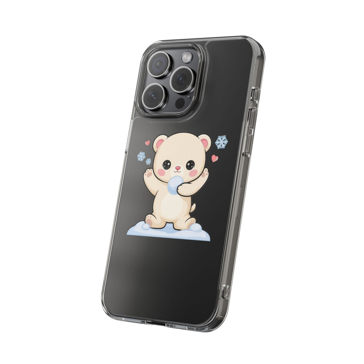 Kawaii Polar Bear Phone Case for Cute Animal Fans