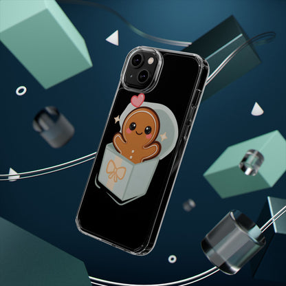 Gingerbread Man Phone Case – Kawaii Holiday Gift