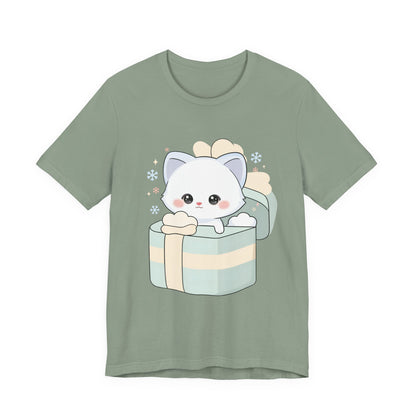 Arctic Fox Gift Tee, Cute Kawaii Birthday Present