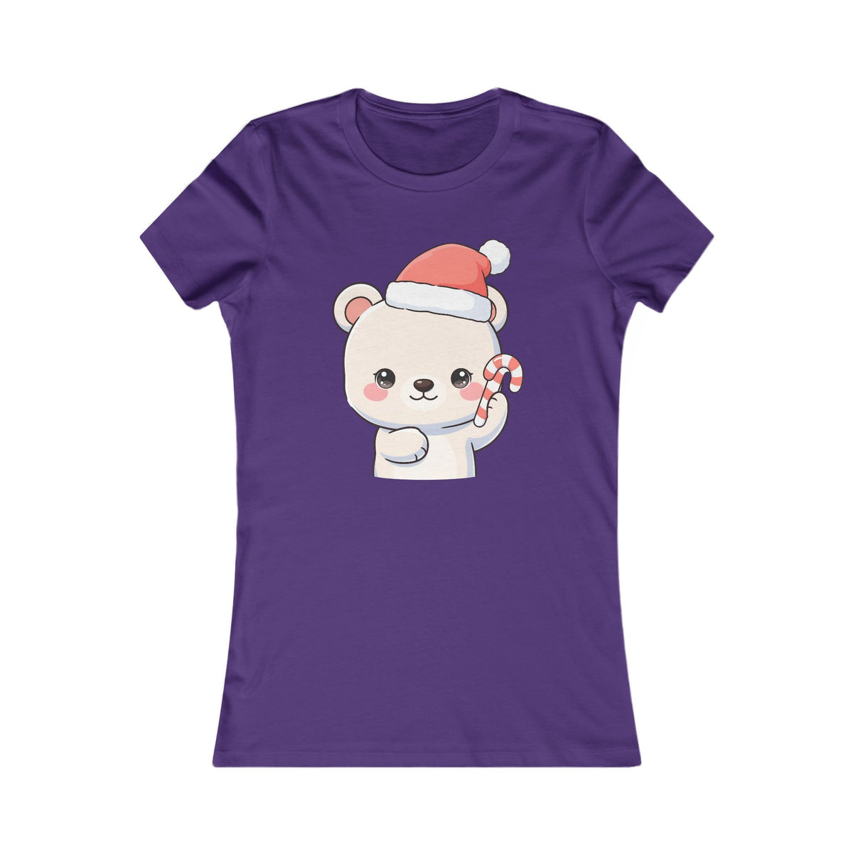 Kawaii Christmas Polar Bear Women's Tee