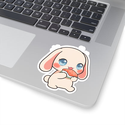 Kawaii Sushi Bunny Sticker for Cute Gift Giving