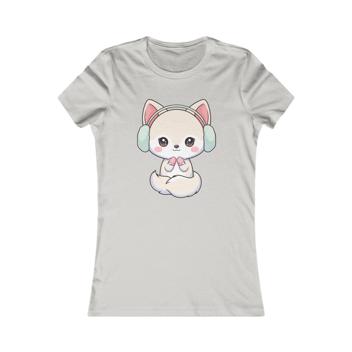 Kawaii Arctic Fox T-Shirt for Cute Animal Lovers