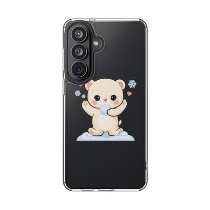 Kawaii Polar Bear Phone Case for Cute Animal Fans