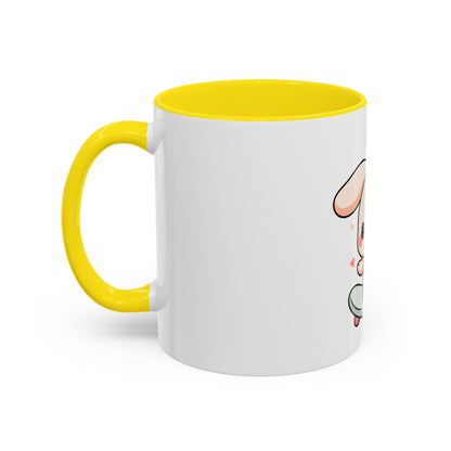 Kawaii Bunny Skateboard Mug – Cute Accent Coffee Mug