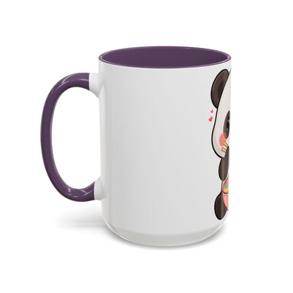 Kawaii Panda Ramen Mug, Cute Accent Coffee Mug