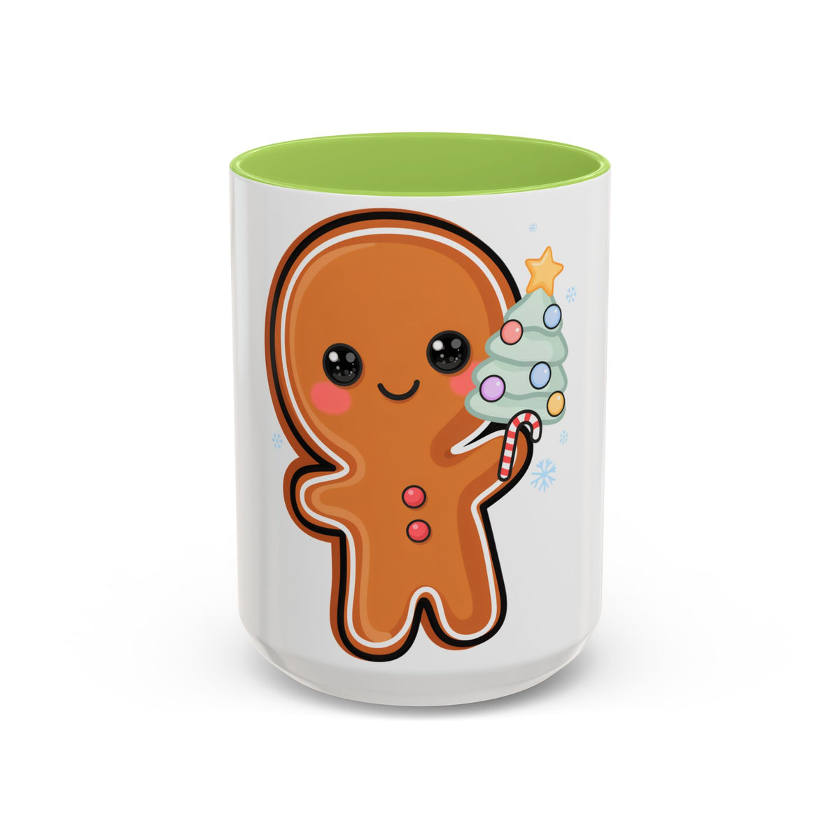Gingerbread Christmas Mug – Cute Holiday Accent Coffee Mug