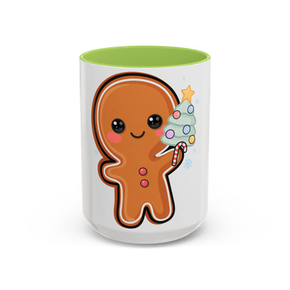 Gingerbread Christmas Mug – Cute Holiday Accent Coffee Mug
