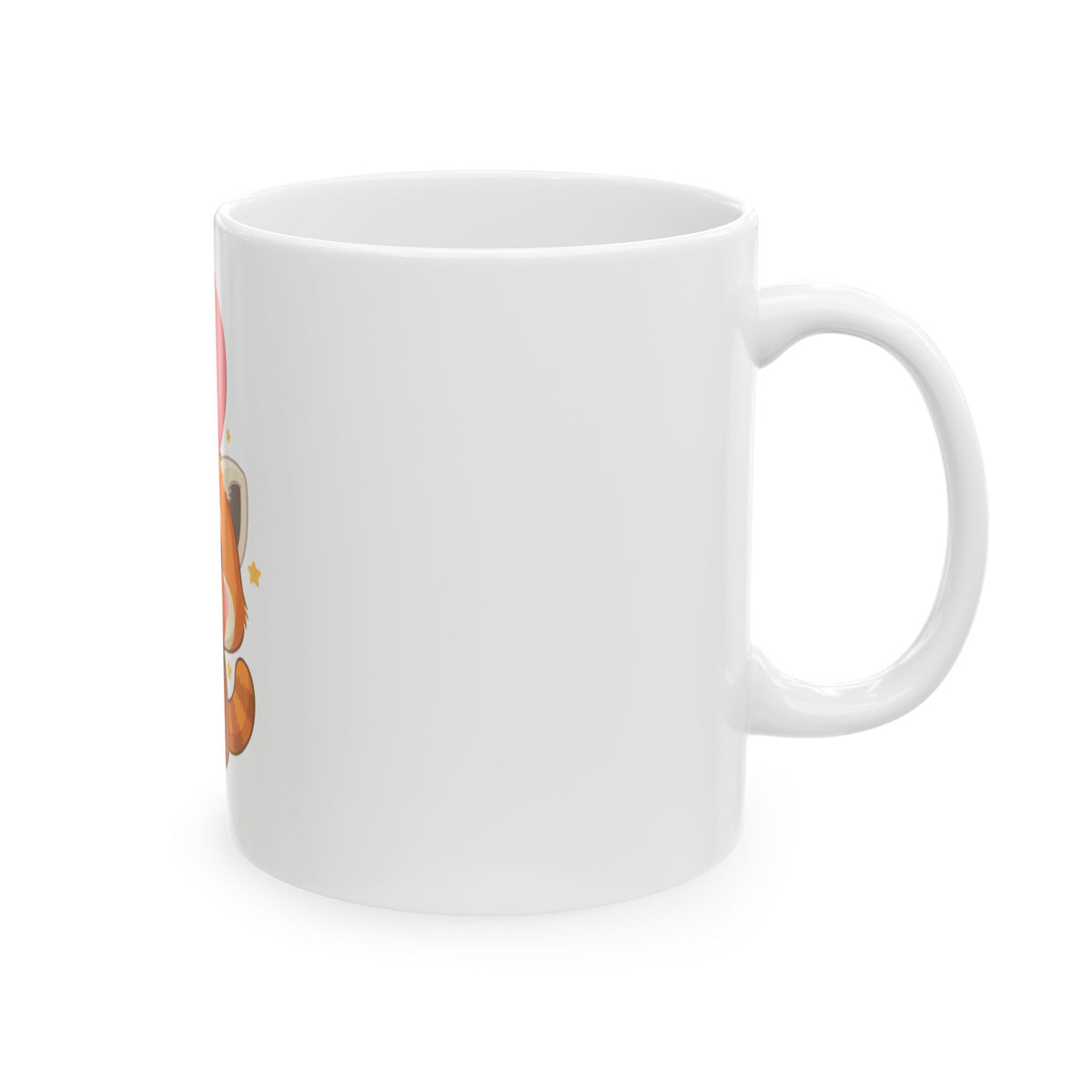 Kawaii Red Panda Mug with Balloon, 11oz or 15oz