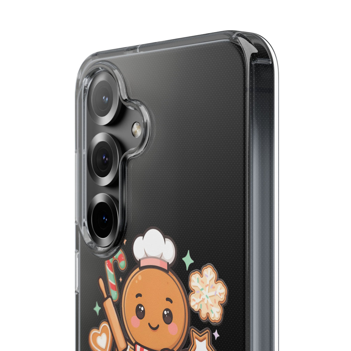 Gingerbread Christmas Phone Case for Holiday Baking Fans