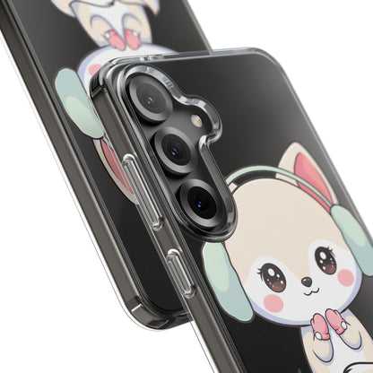 Kawaii Arctic Fox Phone Case – Cozy Winter Cutie