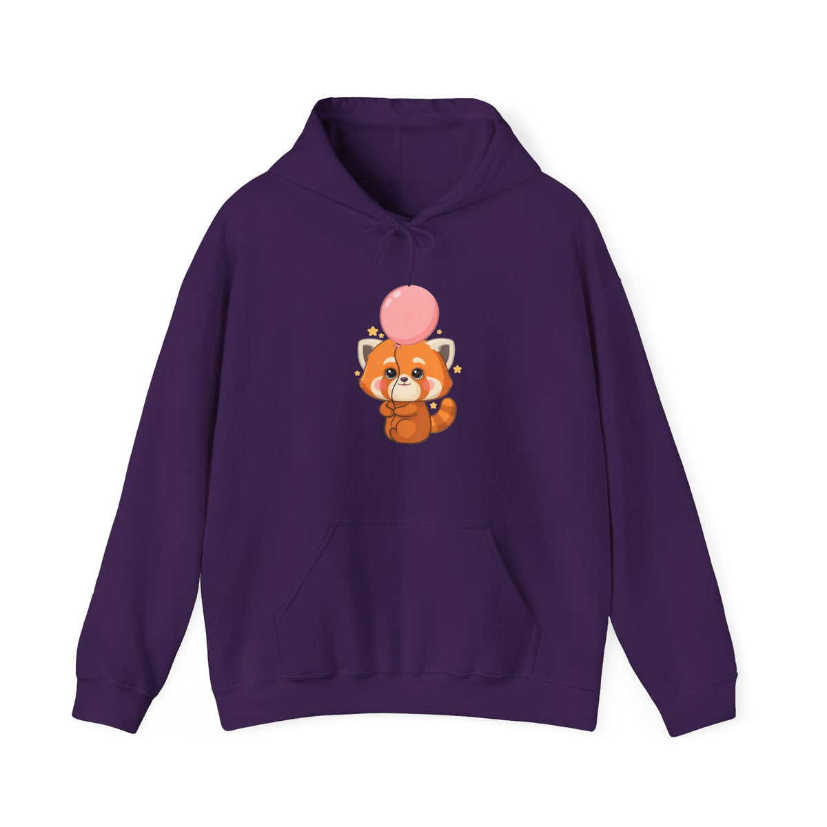 Kawaii Red Panda Hoodie, Cute Balloon Animal Sweatshirt