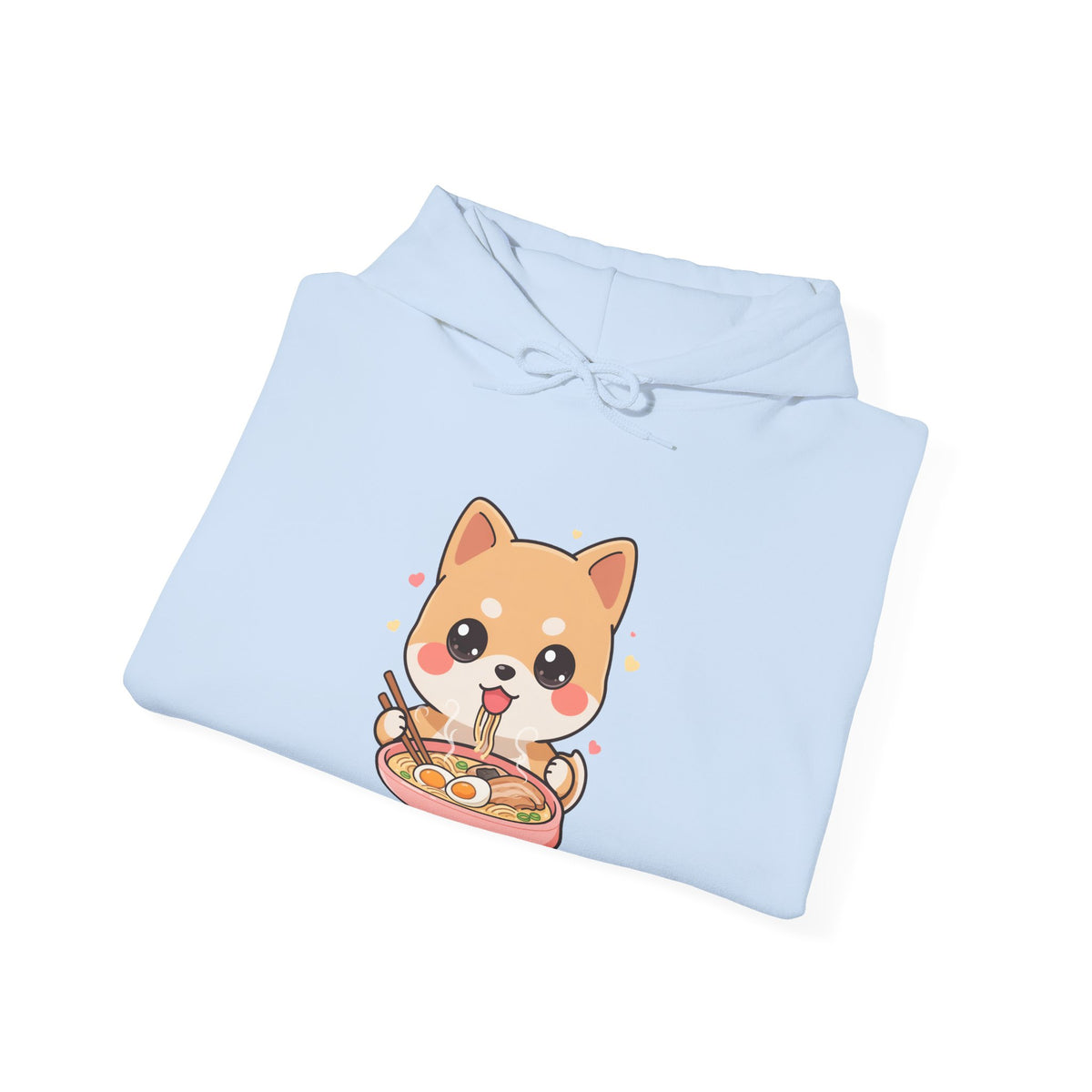Kawaii Shiba Inu Ramen Hoodie for Cozy Noodle Nights