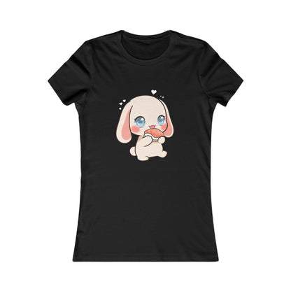 Kawaii Sushi Bunny Women's T-Shirt for Cute Style Fans