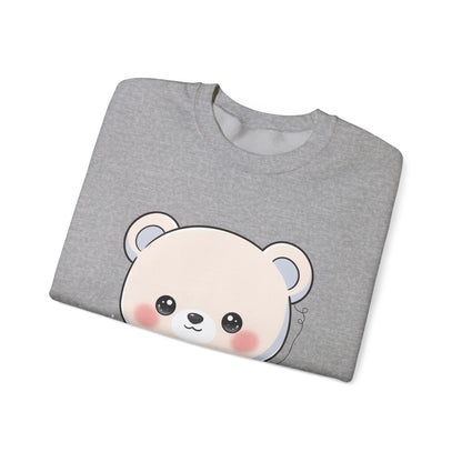 Kawaii Polar Bear Sweatshirt for Cozy Cute-Style Fans