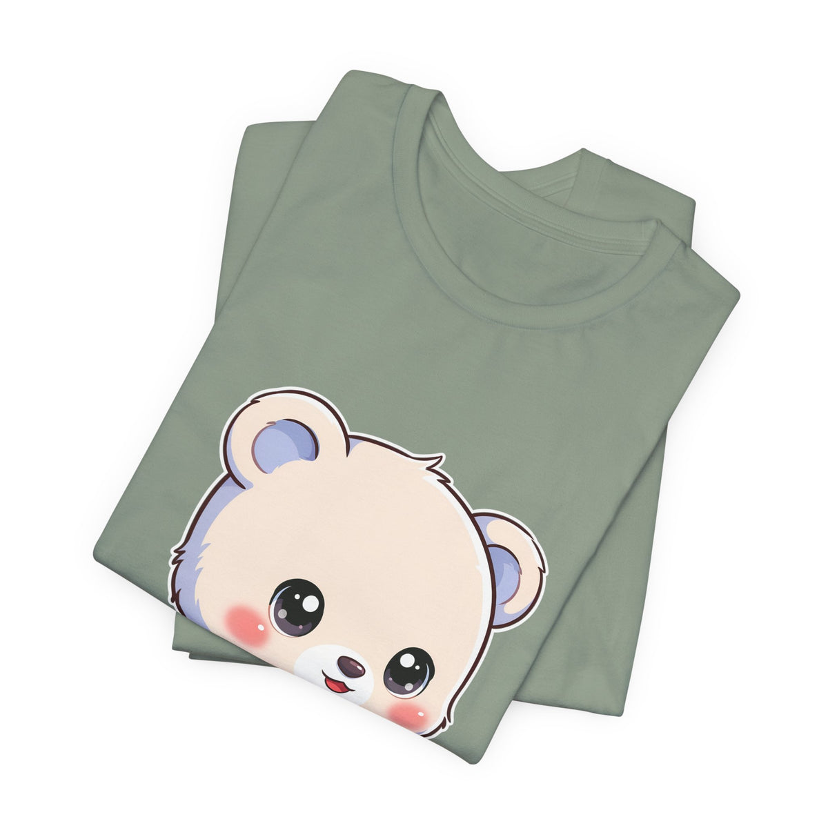 Kawaii Polar Bear T-Shirt for Cozy Winter Days