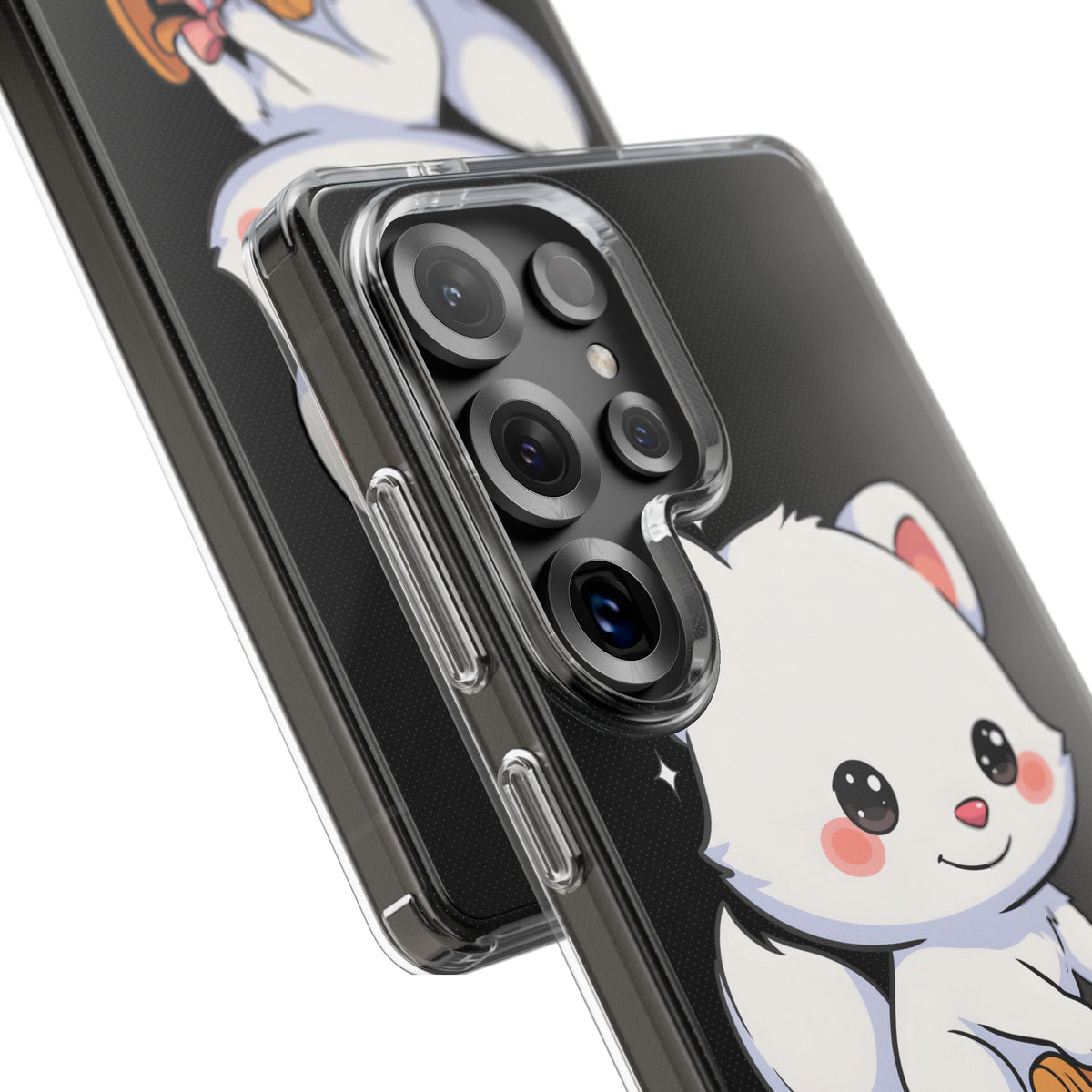 Kawaii Arctic Fox Phone Case for Cute Animal Lovers