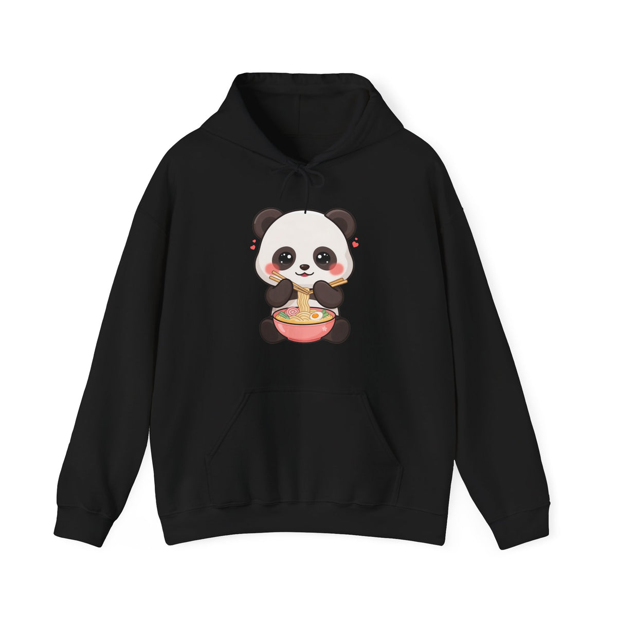 Kawaii Panda Ramen Hoodie – Cute Noodle Lover Sweatshirt