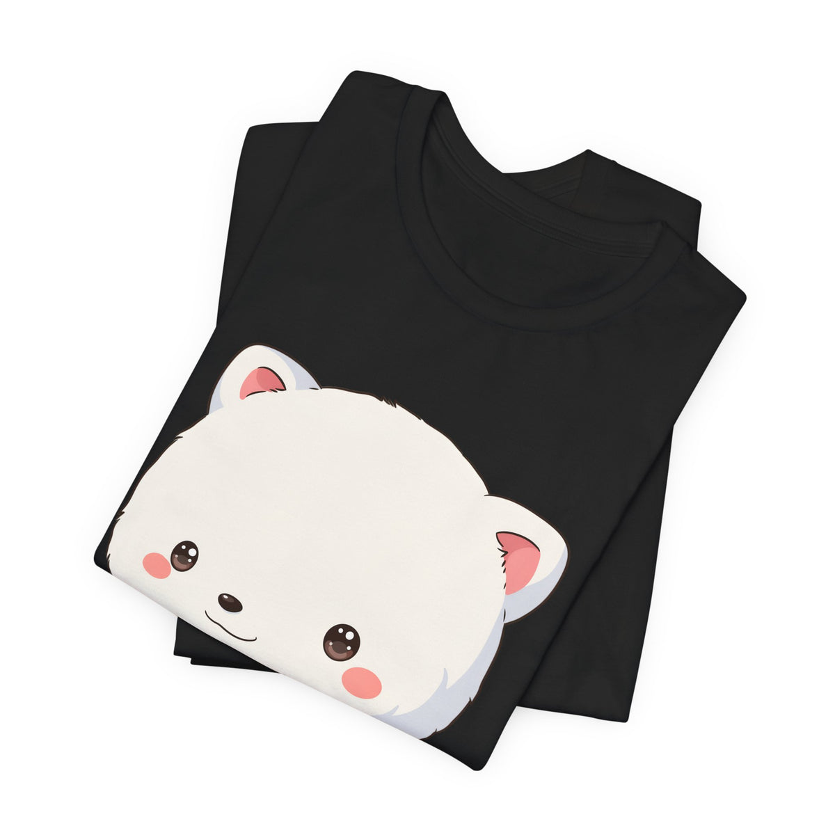 Kawaii Arctic Fox Christmas Tee for Cute Holiday Fans