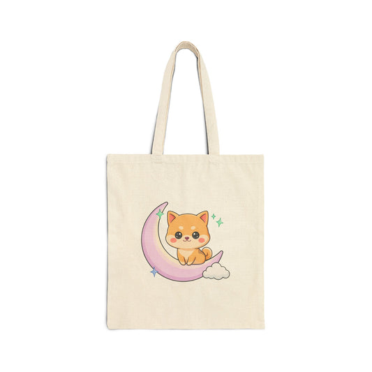 Kawaii Shiba Inu Tote Bag for Everyday Errands