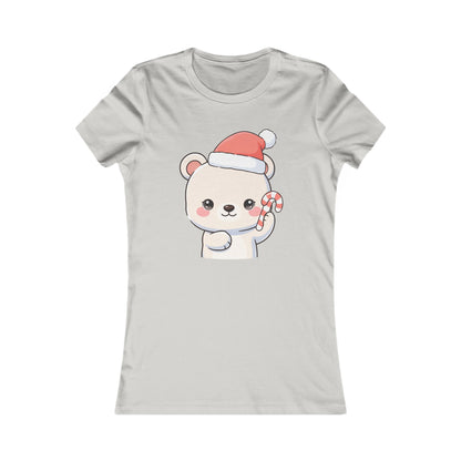 Kawaii Christmas Polar Bear Women's Tee