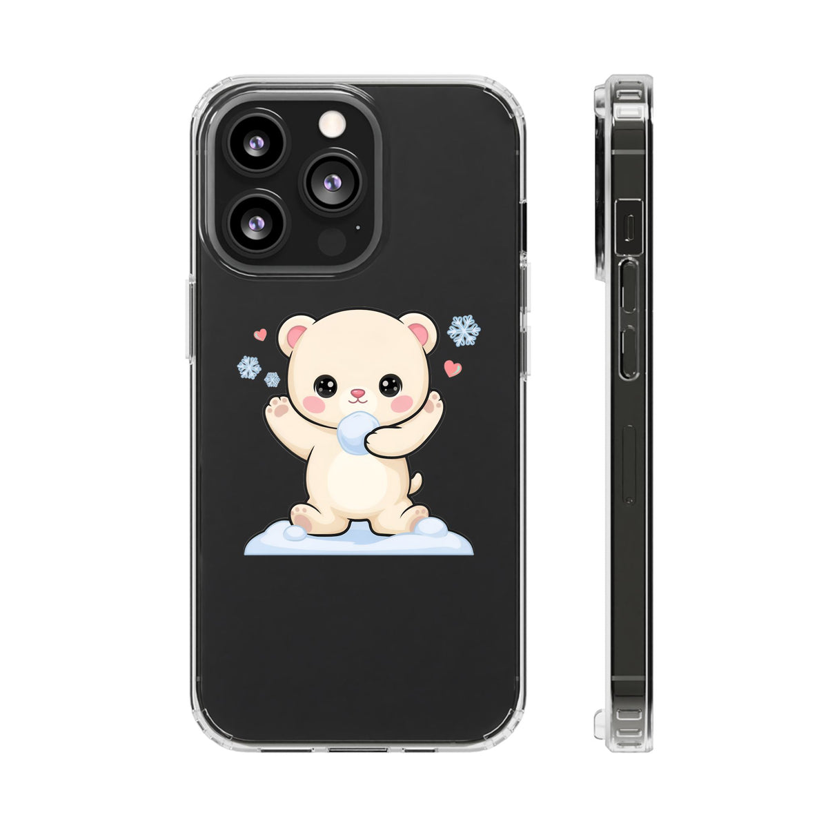 Kawaii Polar Bear Phone Case for Cute Animal Fans