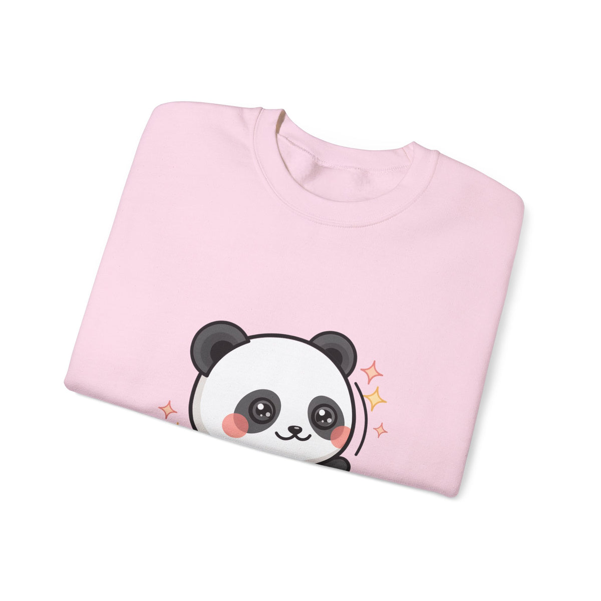 Kawaii Panda Skateboard Sweatshirt, Cute Chibi Panda