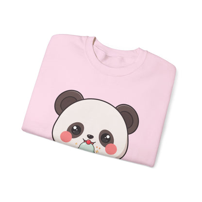 Kawaii Panda Sweatshirt – Cute Ice Cream Crewneck
