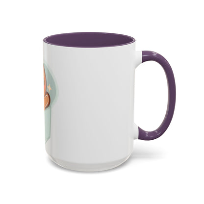 Gingerbread Gift Mug, Cute Holiday Accent Coffee Mug