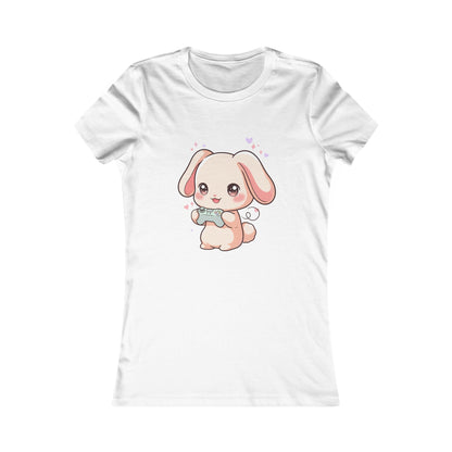 Kawaii Gamer Bunny Women's Favorite Tee