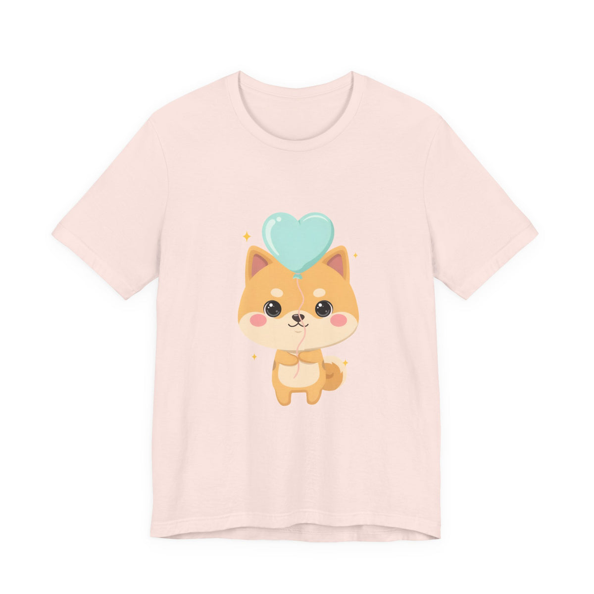 Kawaii Shiba Inu T-Shirt, Cute Balloon Dog Gift