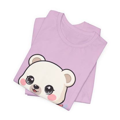 Kawaii Ice Skating Polar Bear Tee for Winter Gift Giving