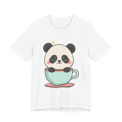 Kawaii Panda T-Shirt, Cute Teacup Panda Tee
