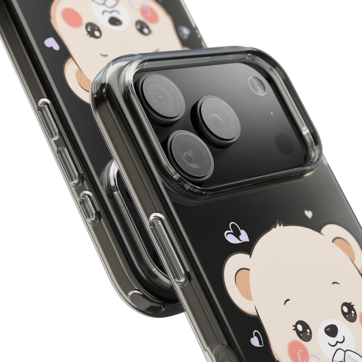 Kawaii Polar Bear Phone Case with Hot Cocoa