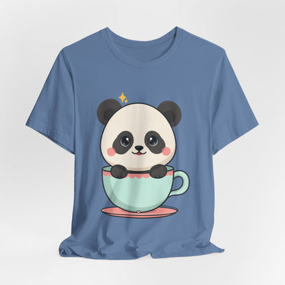 Kawaii Panda T-Shirt, Cute Teacup Panda Tee